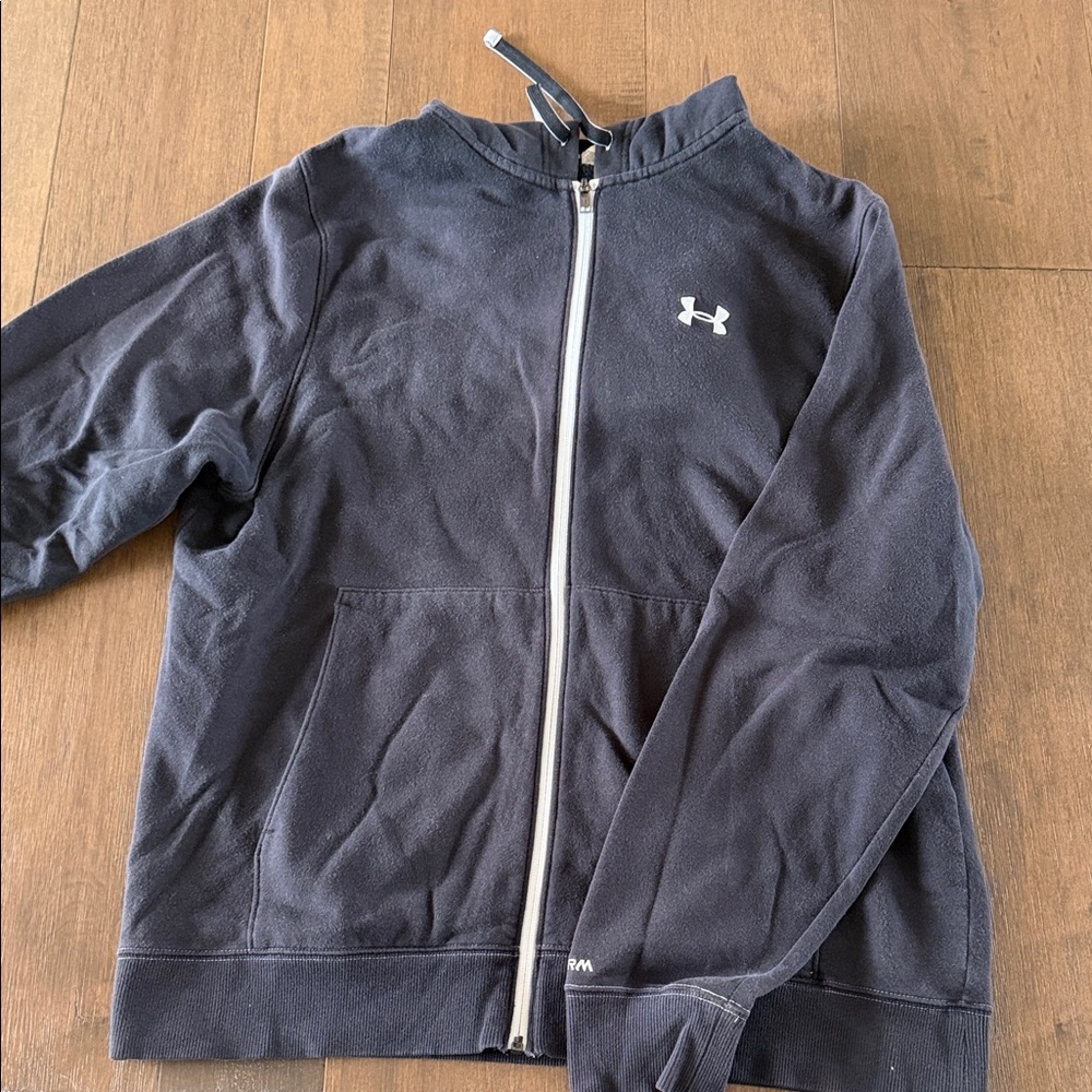 Under Armour Kids Navy Full-Zip Jacket